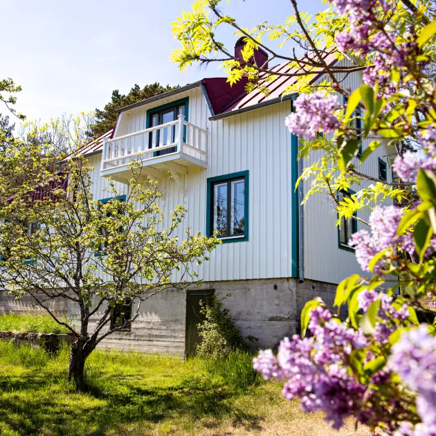 Anni Blomqvist testamenttasi kotinsa paikalliselle kulttuuriyhdistykselle. Talo on kesällä museona.