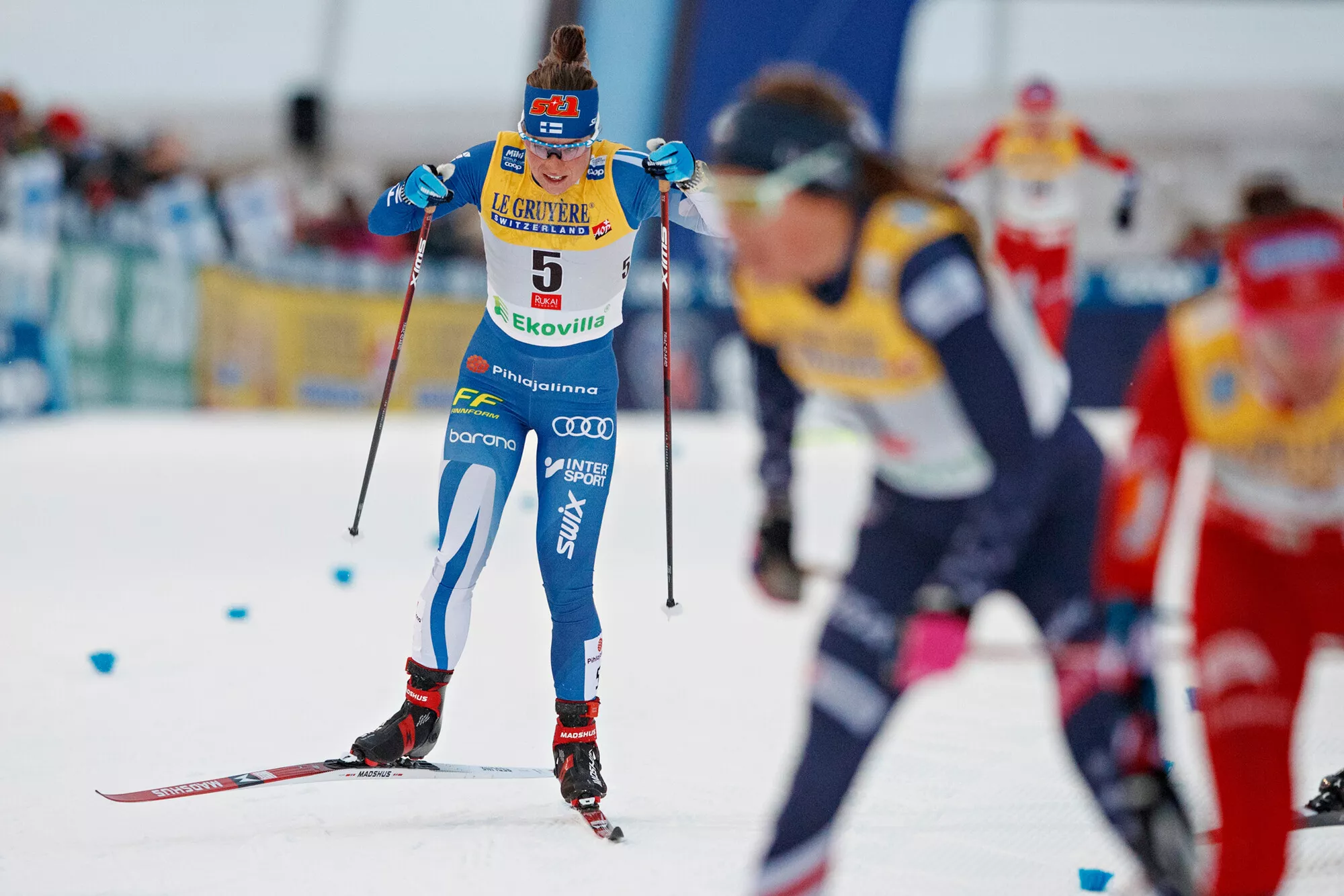 Miten onnistuu Krista Pärmäkoski, kun SM-hiihdot hiihdetään 7.4.?