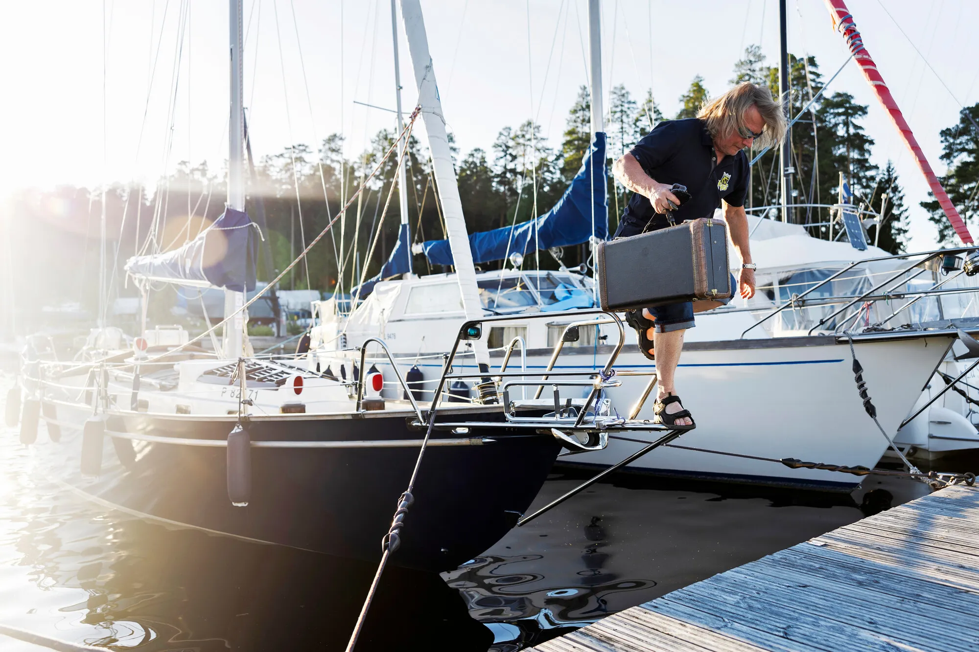 Heikki toimi parikymmentä vuotta Kuopion Pursiseuran satamamestarina Pirttiniemen venesatamassa. Hän lopetti toimen vasta kolmisen vuotta sitten. 