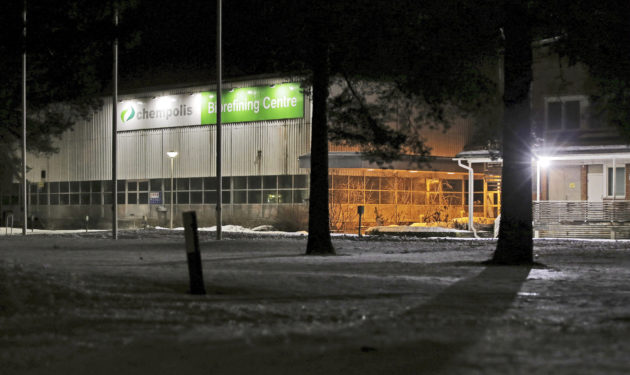 Chempolis-yhtön rakennus Oulussa.