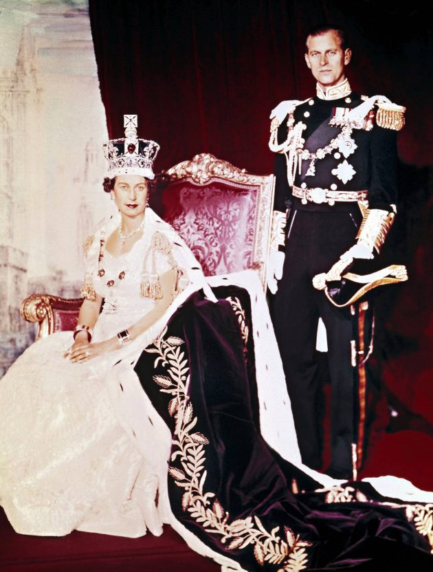 kuningatar Elisabet ja prinssi Philip