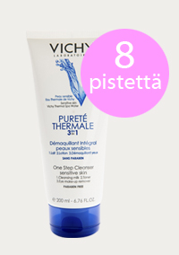 Vichy: Purete Thermale One Step Cleanser 3 in 1 -kolmivaikutteinen puhdistusvoide. (17 e 200 ml)