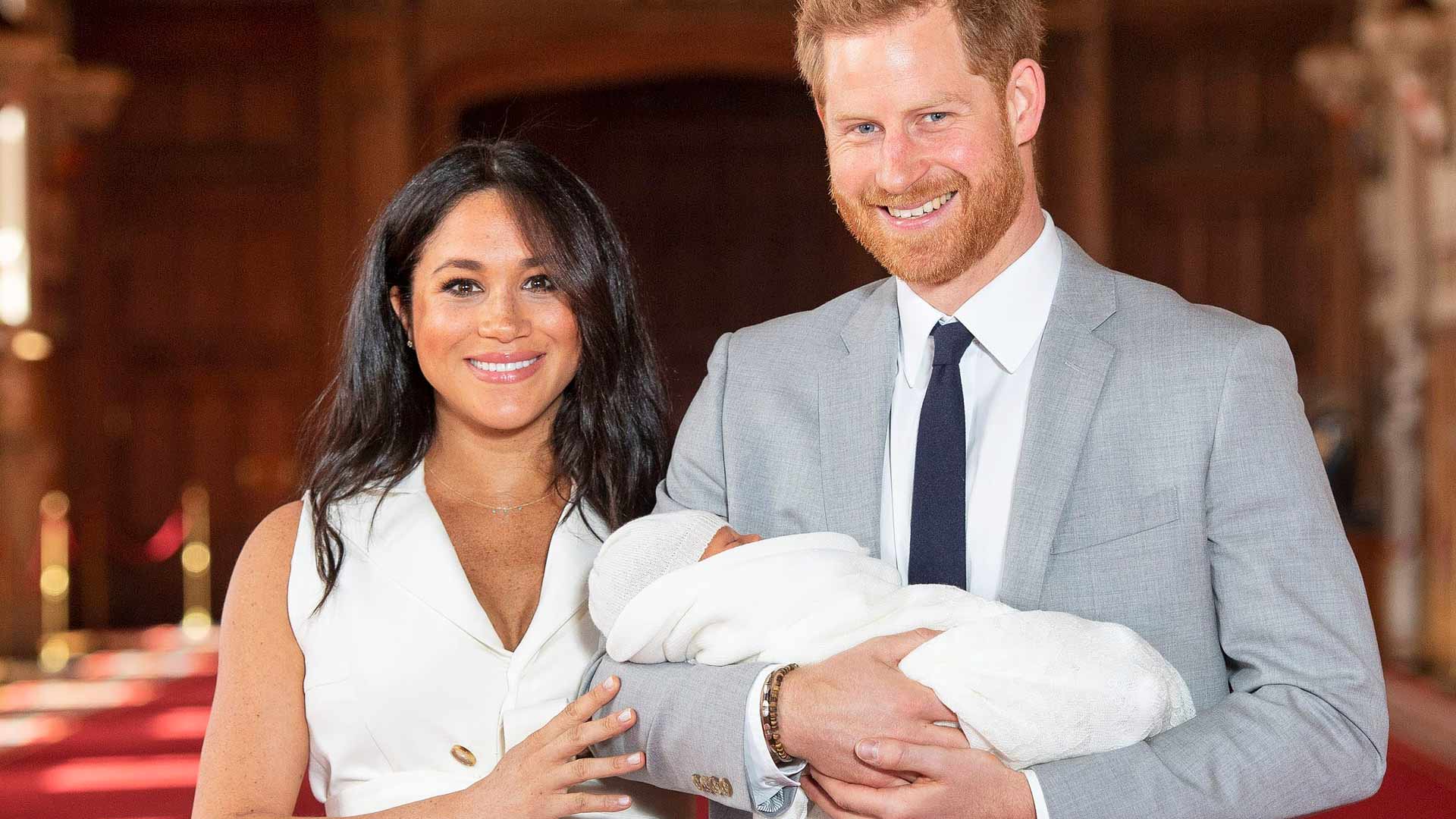 Prinssi Harry, herttuatar Meghan ja Archie-vauva