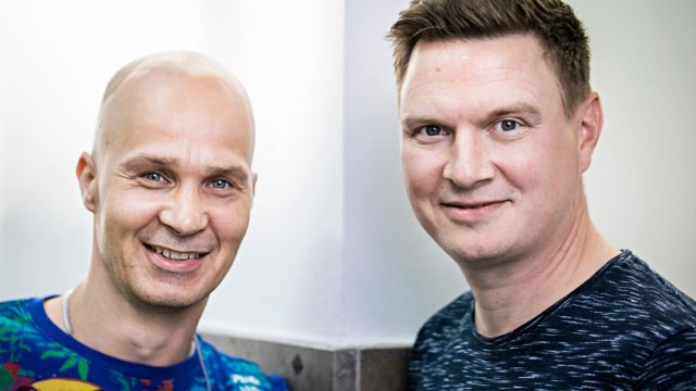 Marko Maunuksela ja Jukka Hallikainen