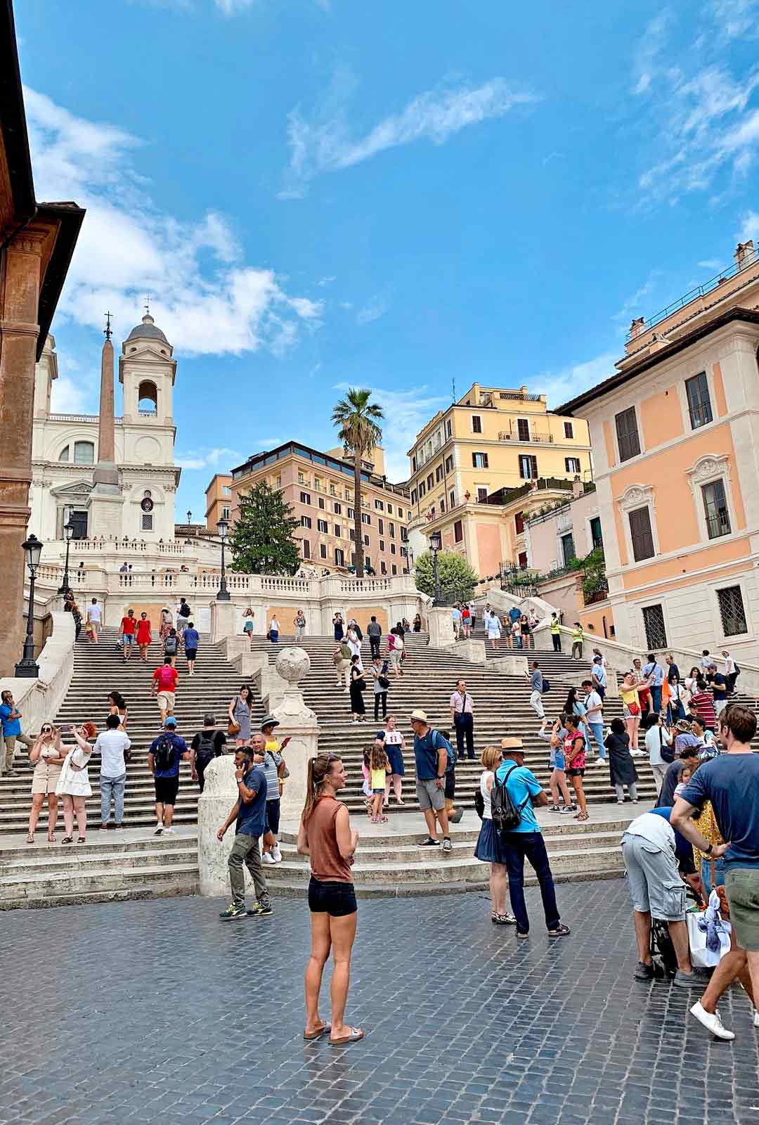 Viikonloppu Roomassa: Espanjalaiset portaat