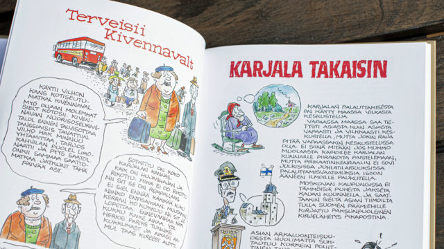 Titun pilapiirrokset kertoivat suomalaisesta sielunmaisemasta.