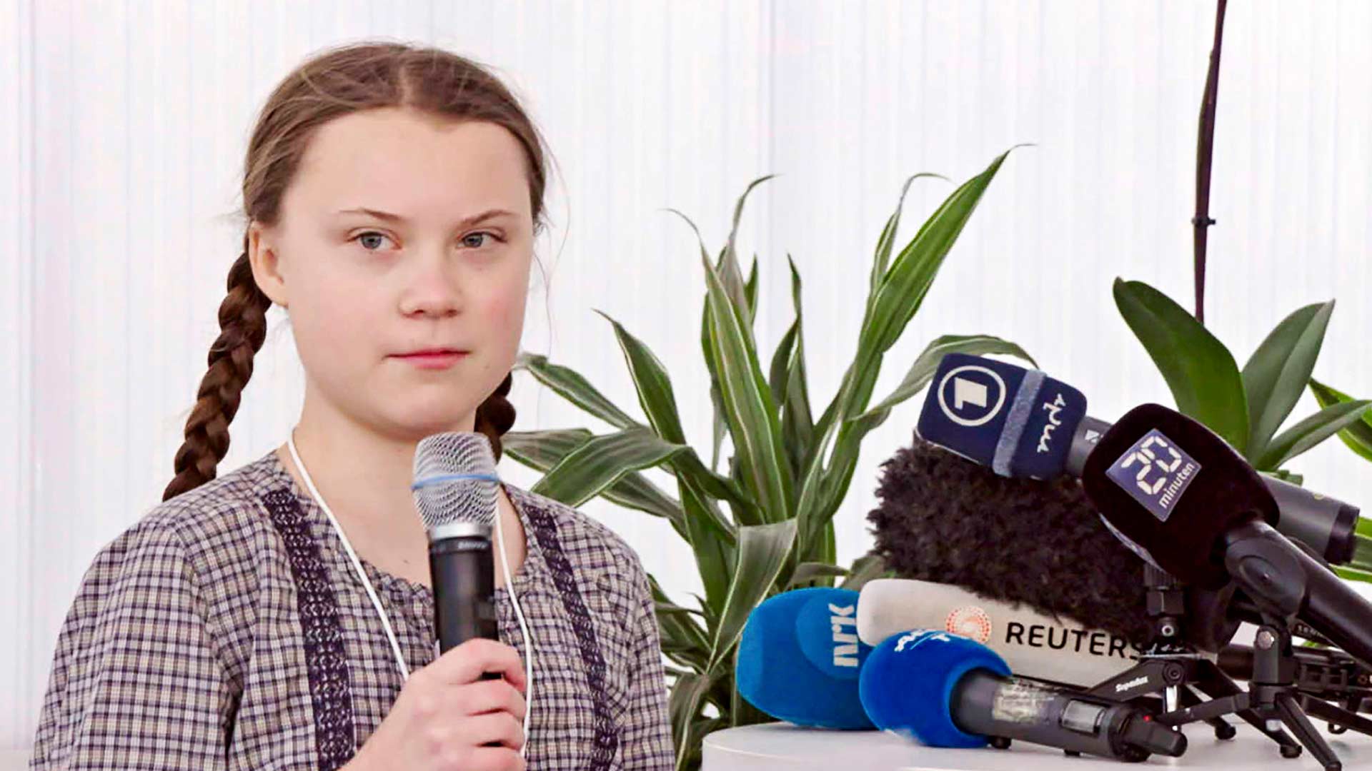 Ruotsalaisaktivisti Greta Thunberg.