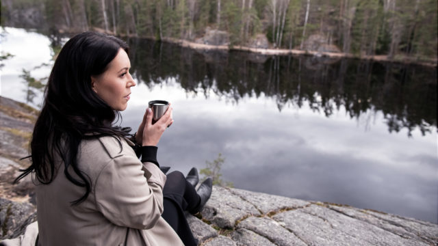Suomalainen luonto on tärkeä Anne-Mari Pahkalalle.