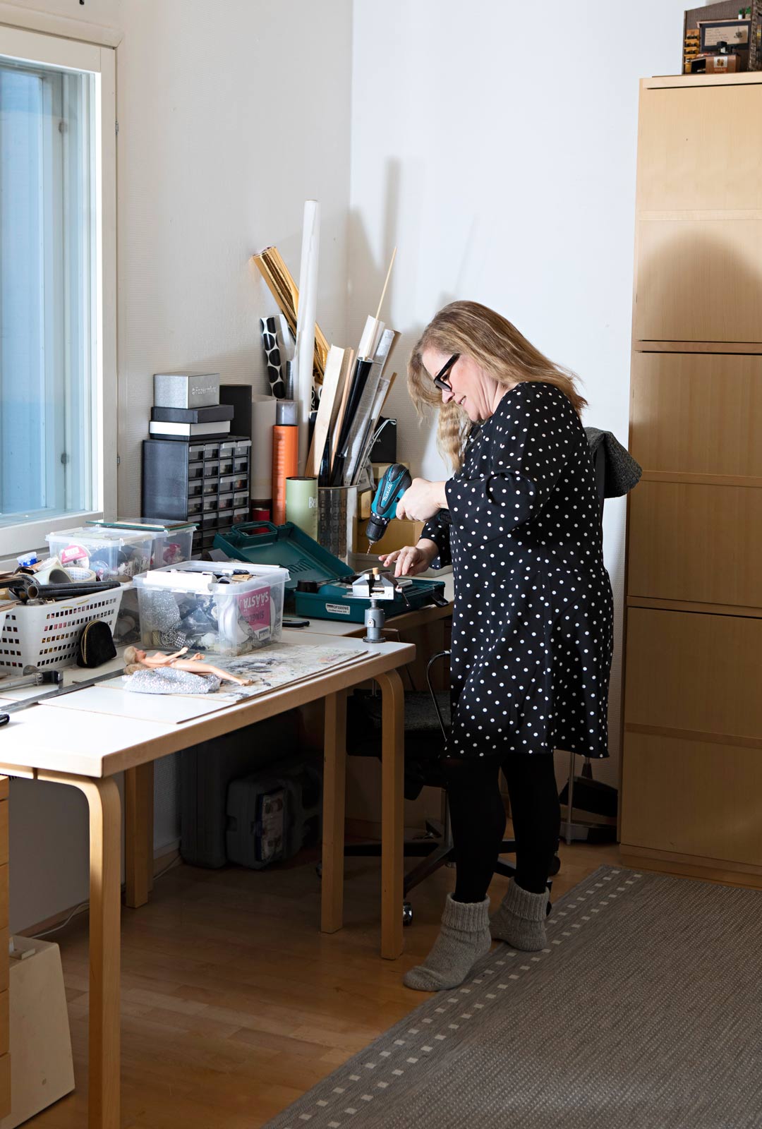 Terhi Saarinen on Barbien luottodesigner. 