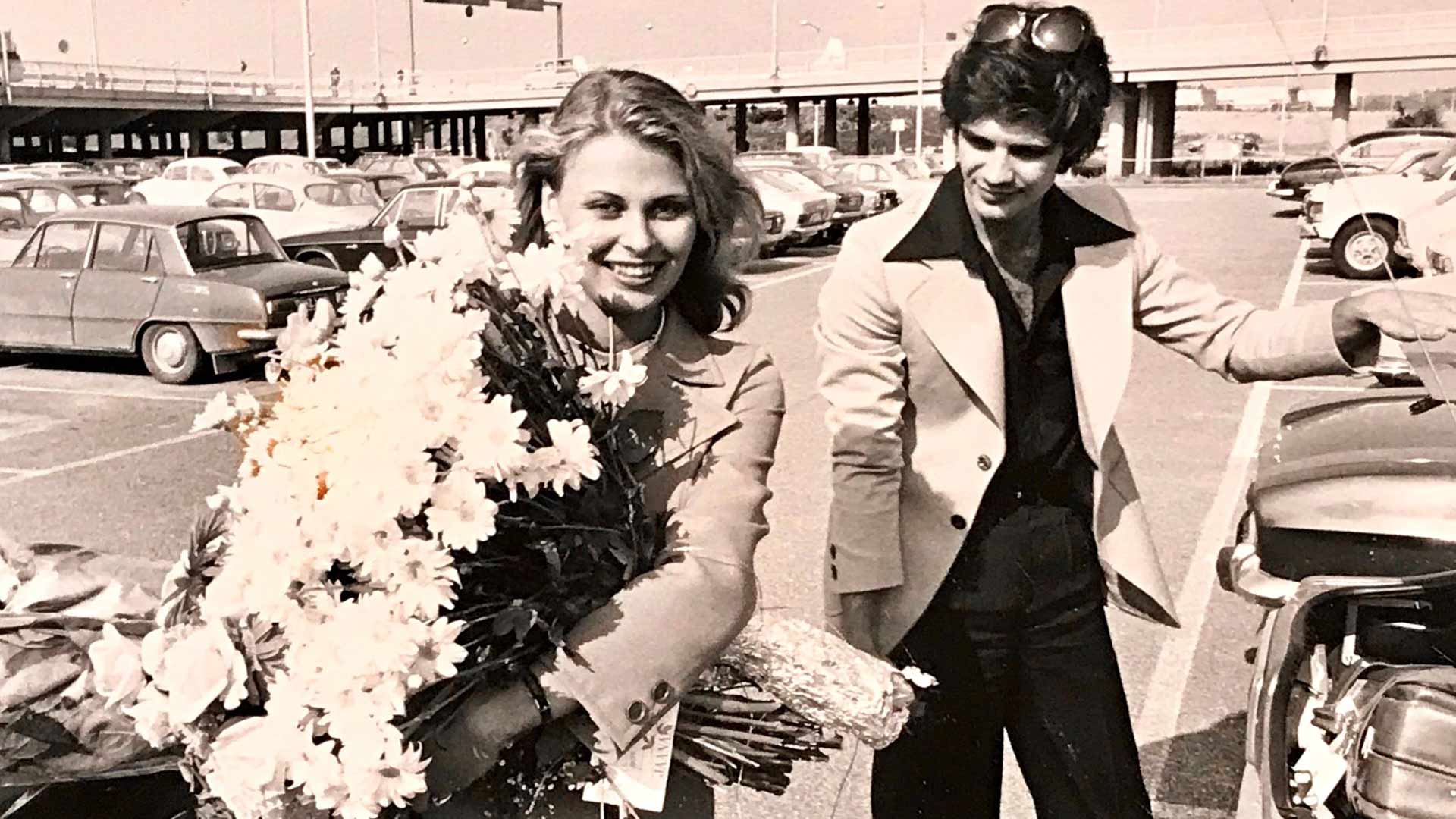 Anne Pohtamo ja Arto Hietanen vuonna 1975