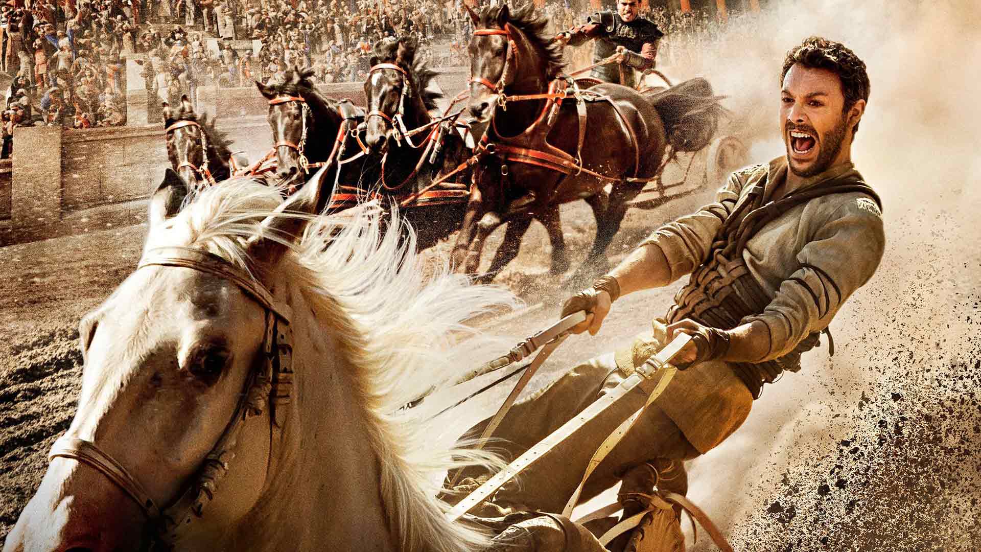 Tältä näyttää digiaikakauden tehosteilla toteutettu antiikin ajan kilpa-ajo. Ben-Hur -elokuvan uusversion nimiroolin näyttelee Jack Huston.