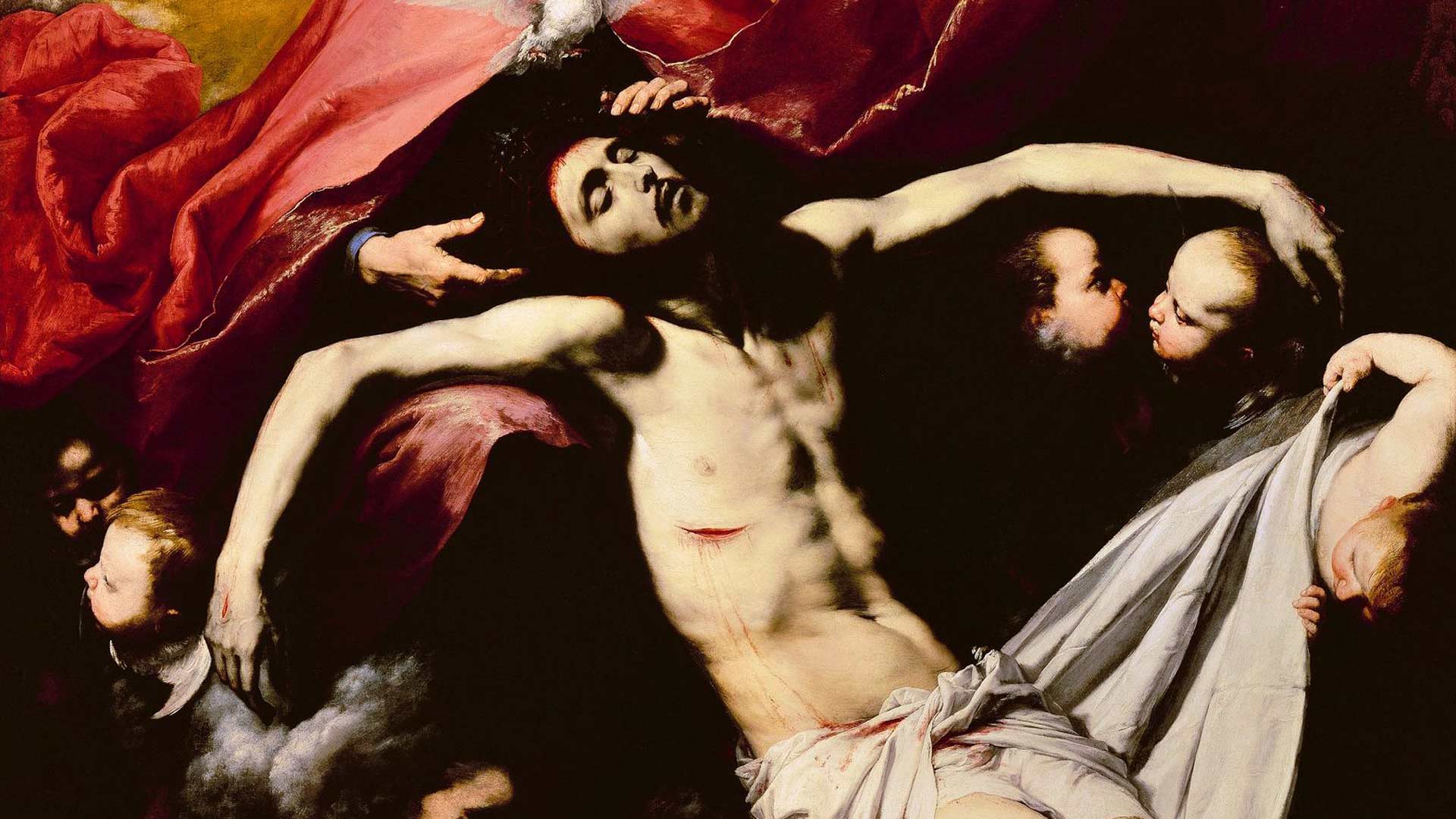 Jeesuksen kuolemasta on tuhansia taideteoksia, mutta onko siitä tallessa myös aito käärinliina? Kuvan öljymaalaus on tehty 1632–1636.