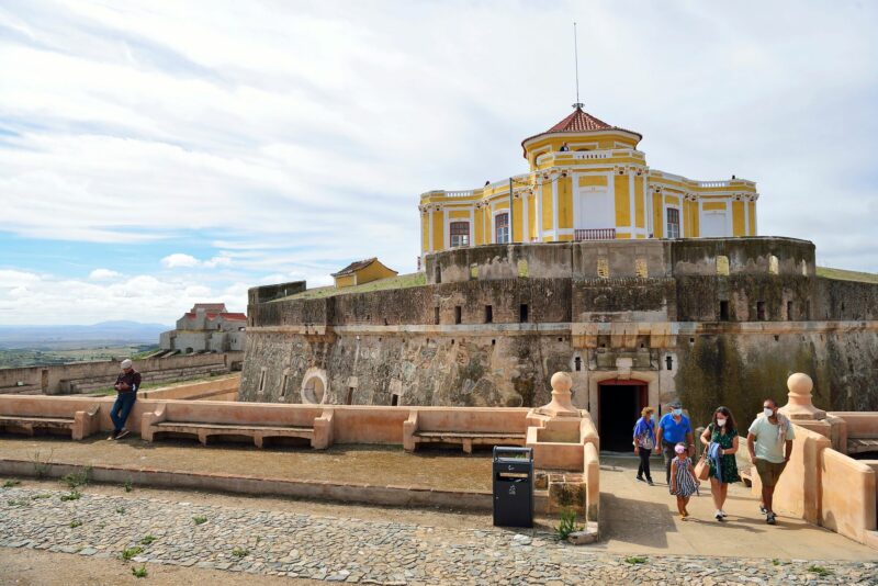 Forte de Nossa Senhora da Graça ja muut Elvasin linnoitukset ovat Unescon maailmanperintökohteita © Pekka Numminen