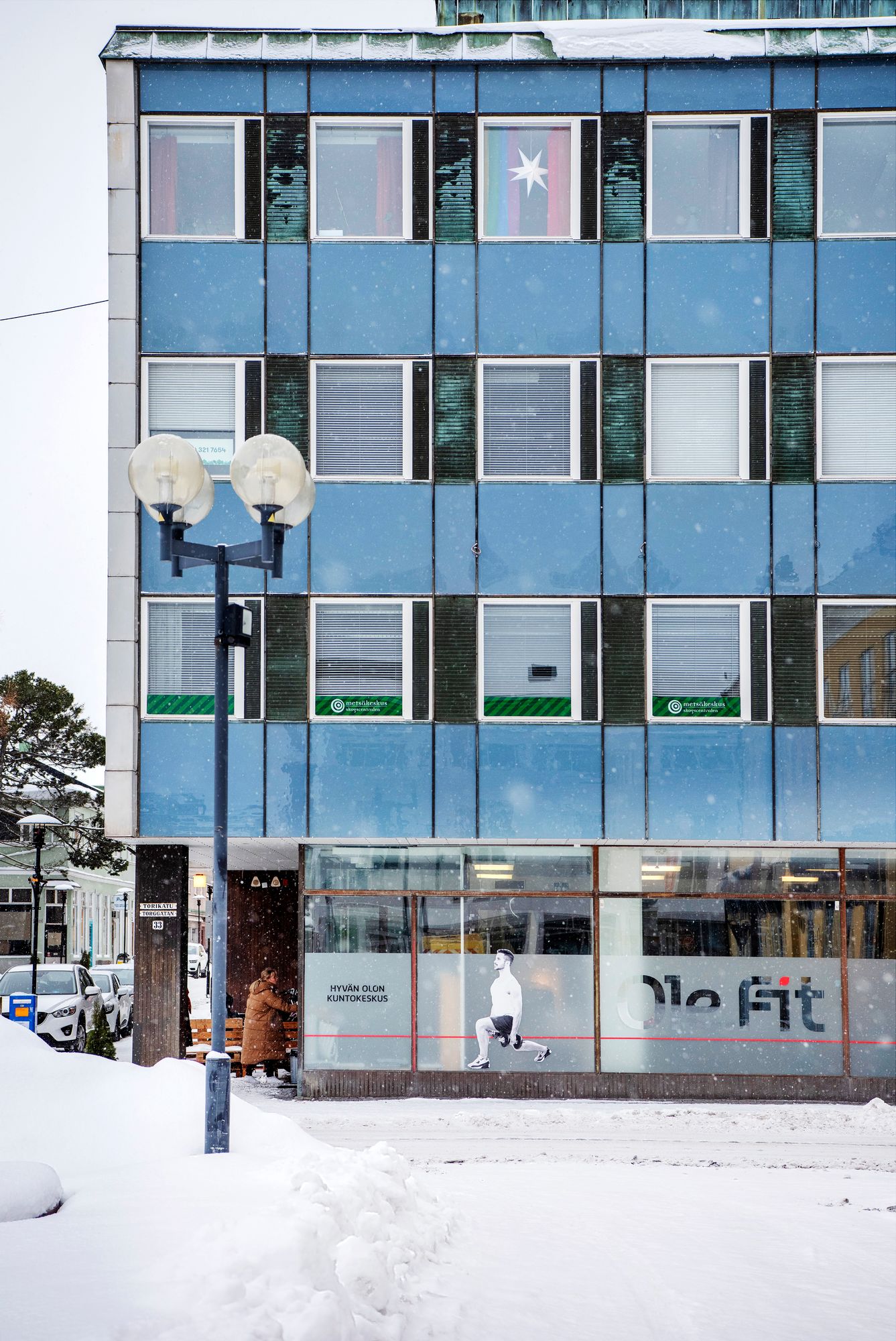 Ole Fit -kuntosali on Kokkolassa asettunut keskeiselle paikalle entiseen Aktiaan. © Susa Junnola