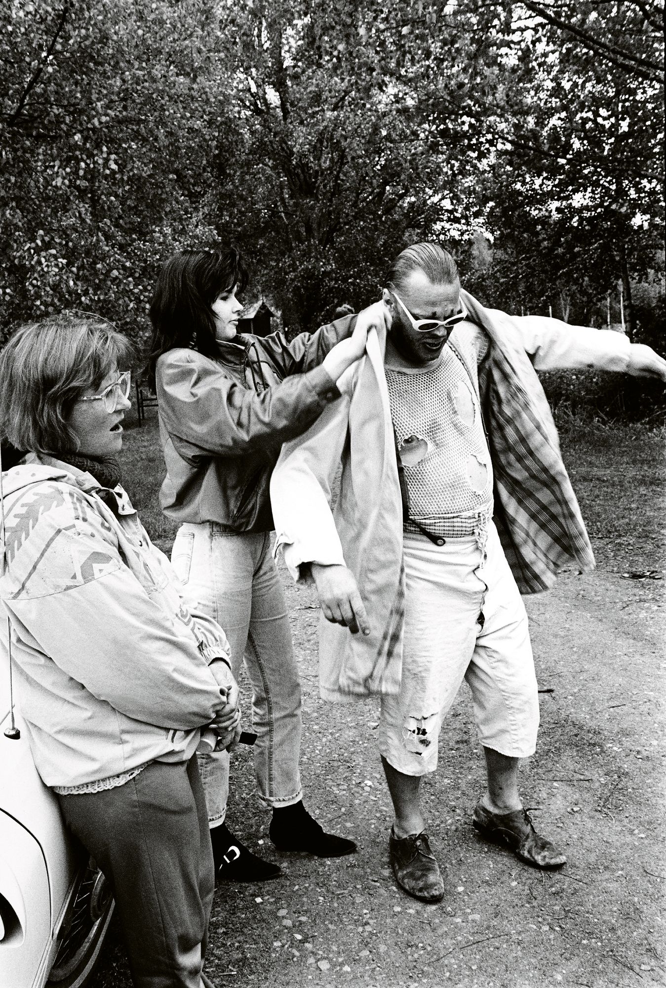 Uunon huikeat poikamiesvuodet maaseudulla -elokuva tehtiin touko-kesäkuussa 1990, ensi-ilta oli saman vuoden elokuussa. © Antti Heiskala / OM-arkisto