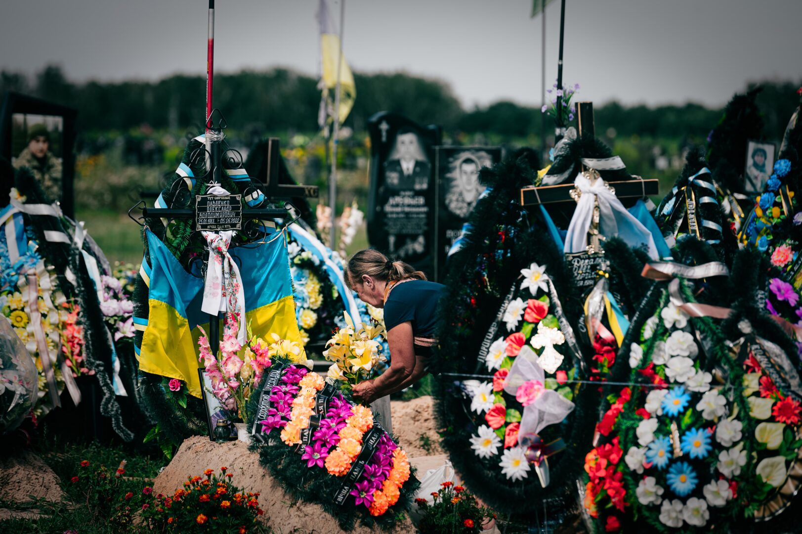 Hautausmaa Ukrainassa