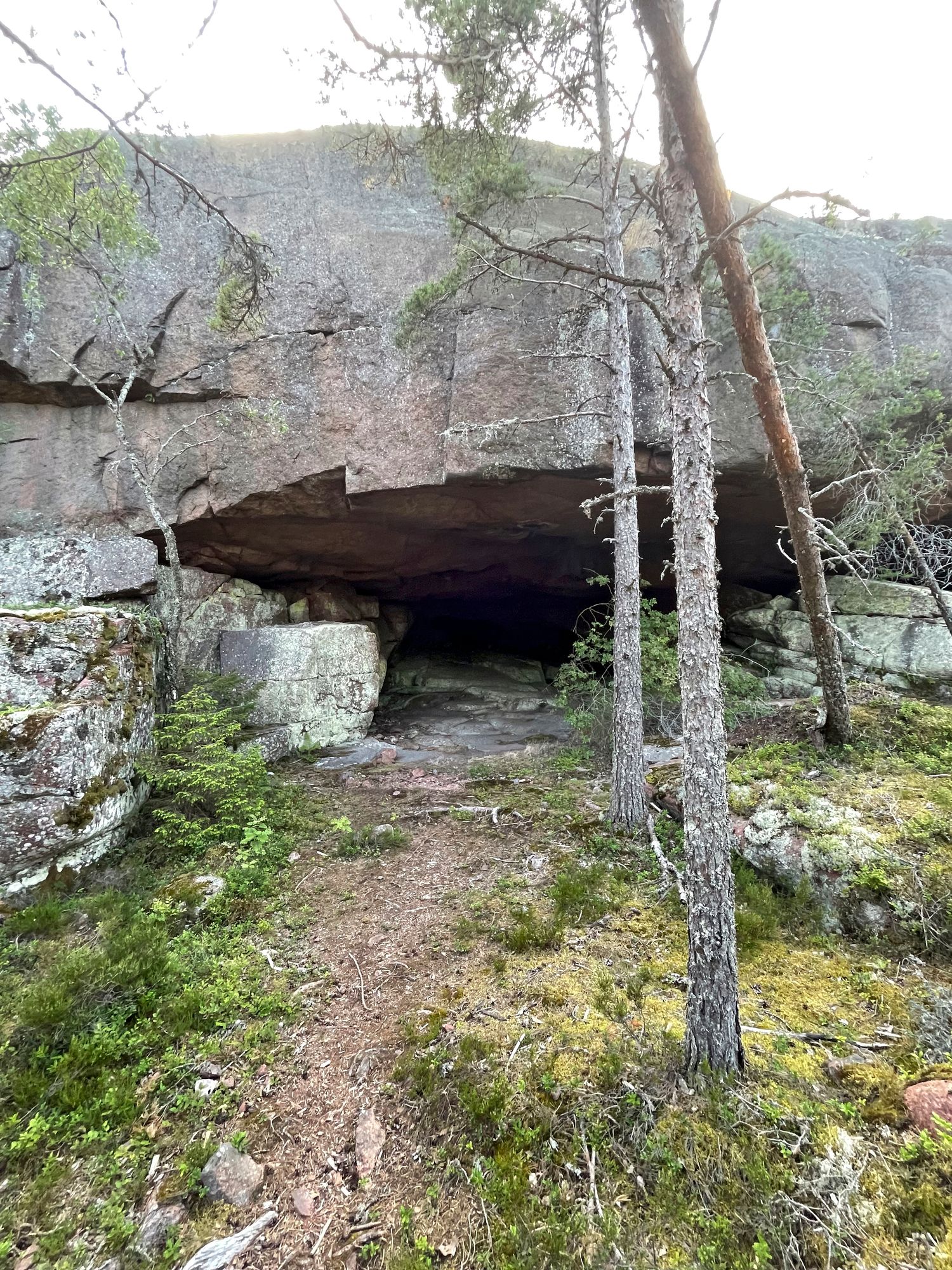 Boxöstä löytyy Ahvenanmaan suurin luola. © Christian Rönnbacka