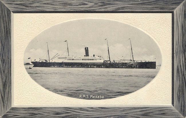 S/S Mesaba laskettiin vesille syyskuussa 1897, alus upposi syyskuun 1. päivänä 1918.