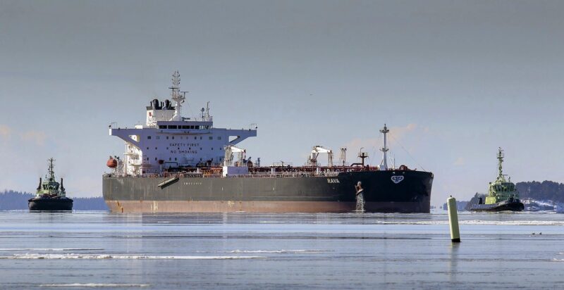 Venäjän öljy kulkee Itämerellä