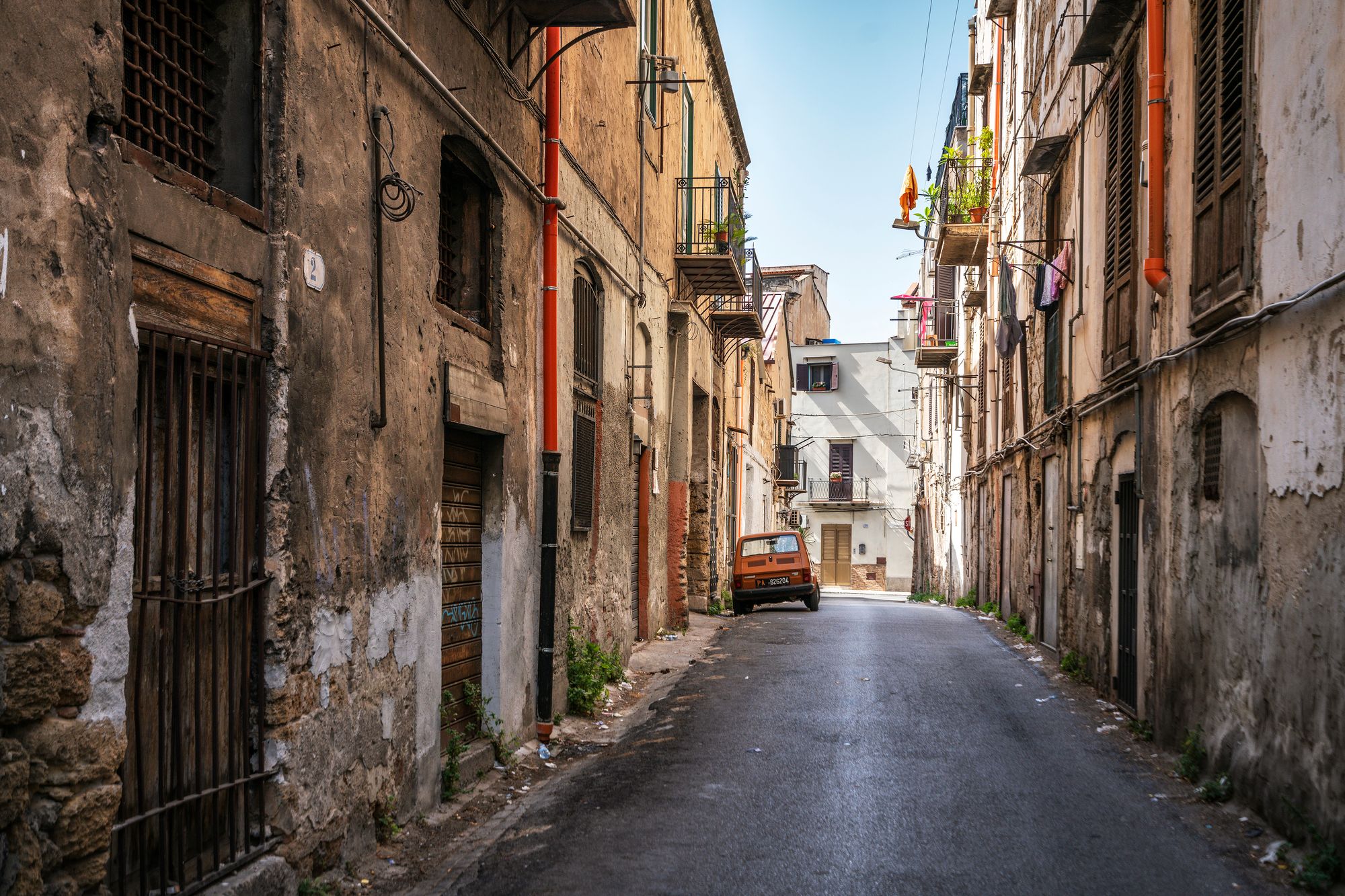 1980-luvulla Sisilian mafiasodan taisteluita käytiin Palermossa. Nykyään kadut ovat rauhoittuneet. © iStock