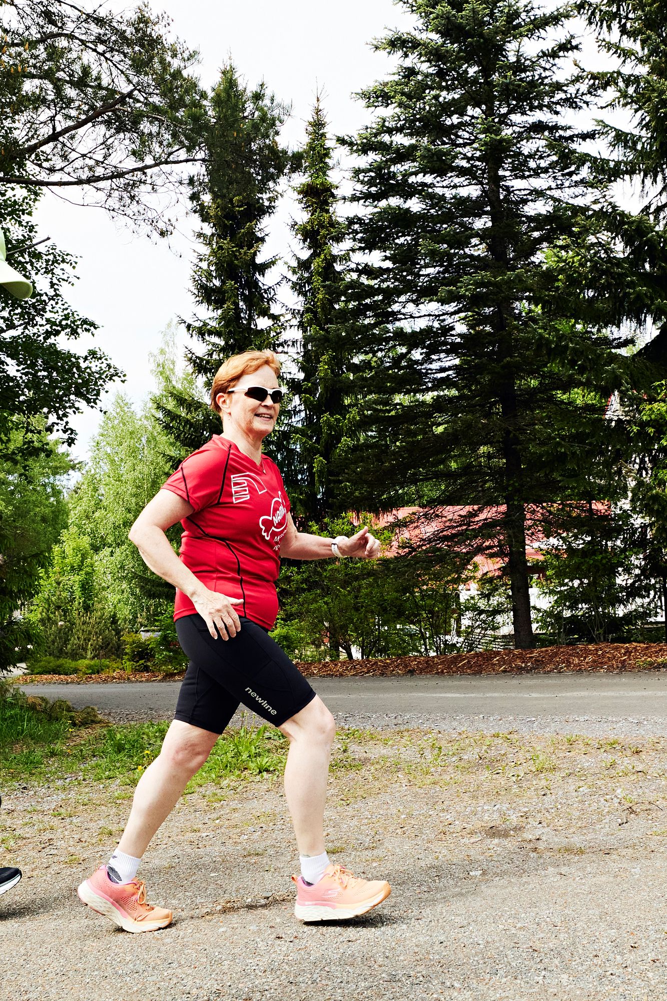 Tamperelainen Jaana Lehtinen juoksi ensimmäisen maratoninsa 20 vuotta sitten. © Sara Pihlaja 